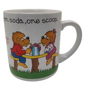 Vintage The Berenstain Bears Coffee Mug Cup Princess House Exclusive 1987